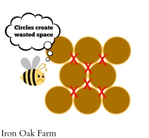 bee sad comb honeybees bees hexagon perfect shape wax other tags placed wasted each space next keepingbackyardbees