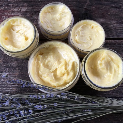 Lavender honey body butter