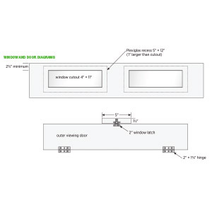 Window and Door diagrams.