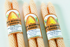 Beeswax candles